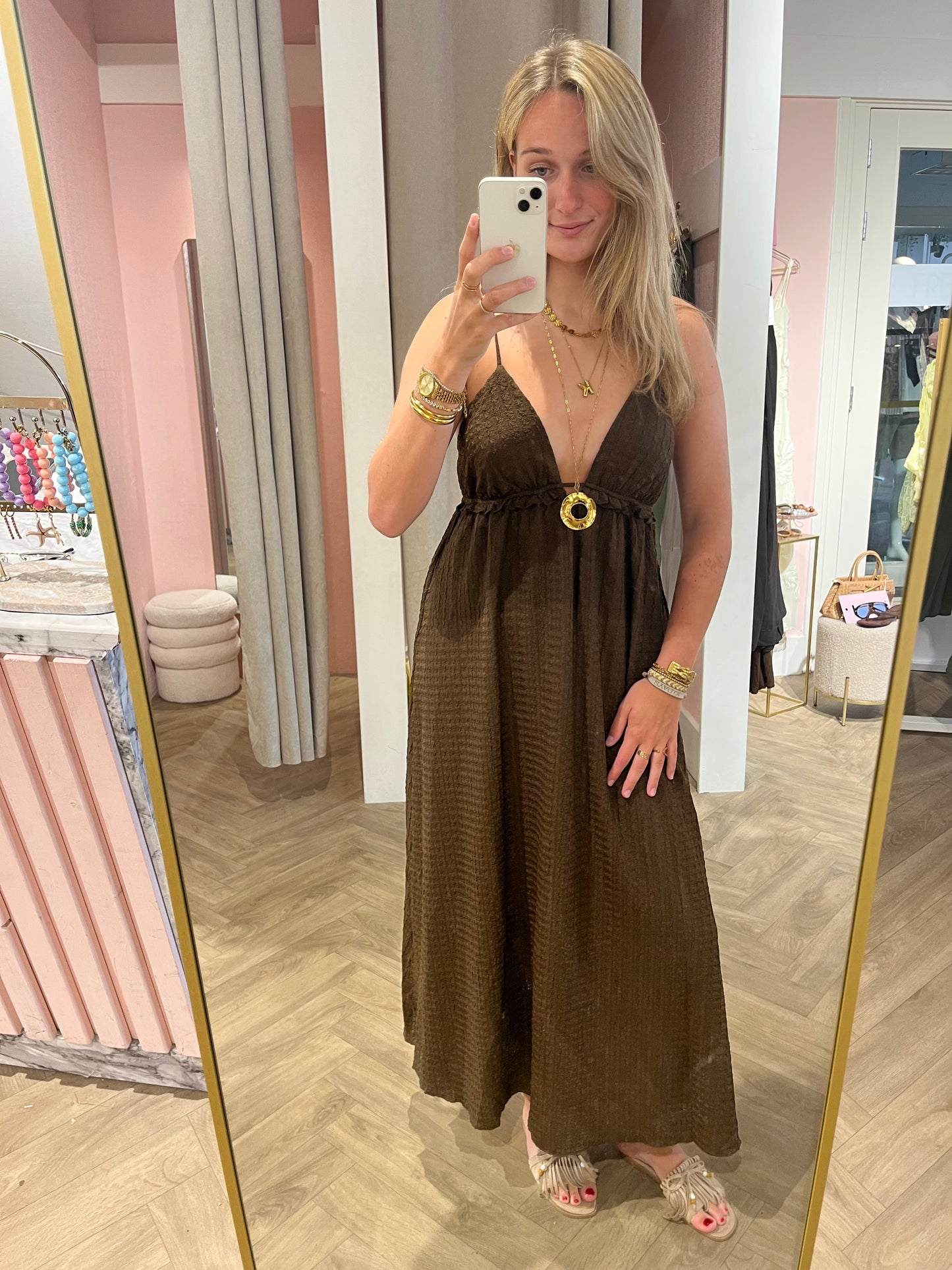 Jurk Esther Brown voor dames