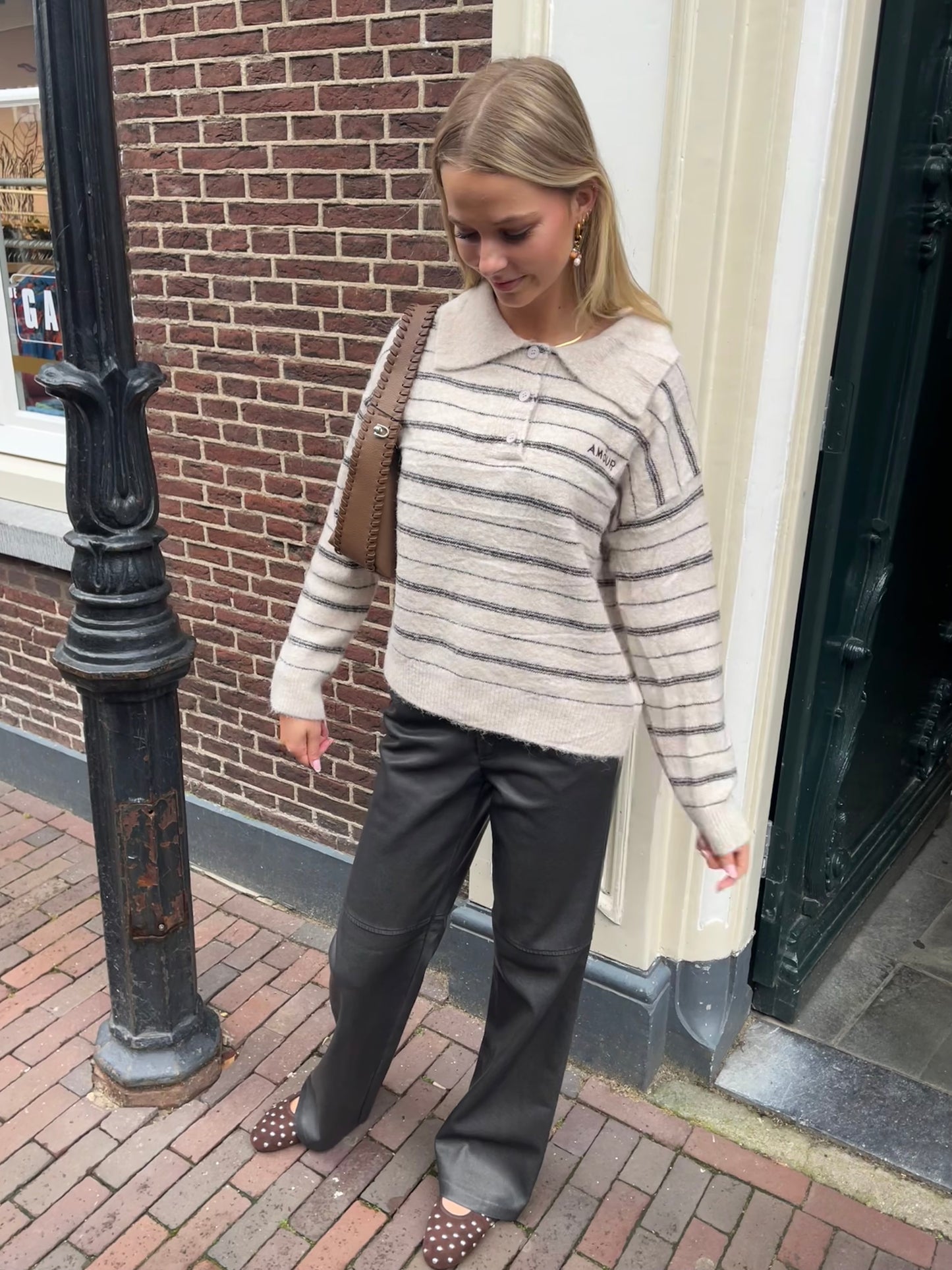 Trui Zoe Beige voor dames