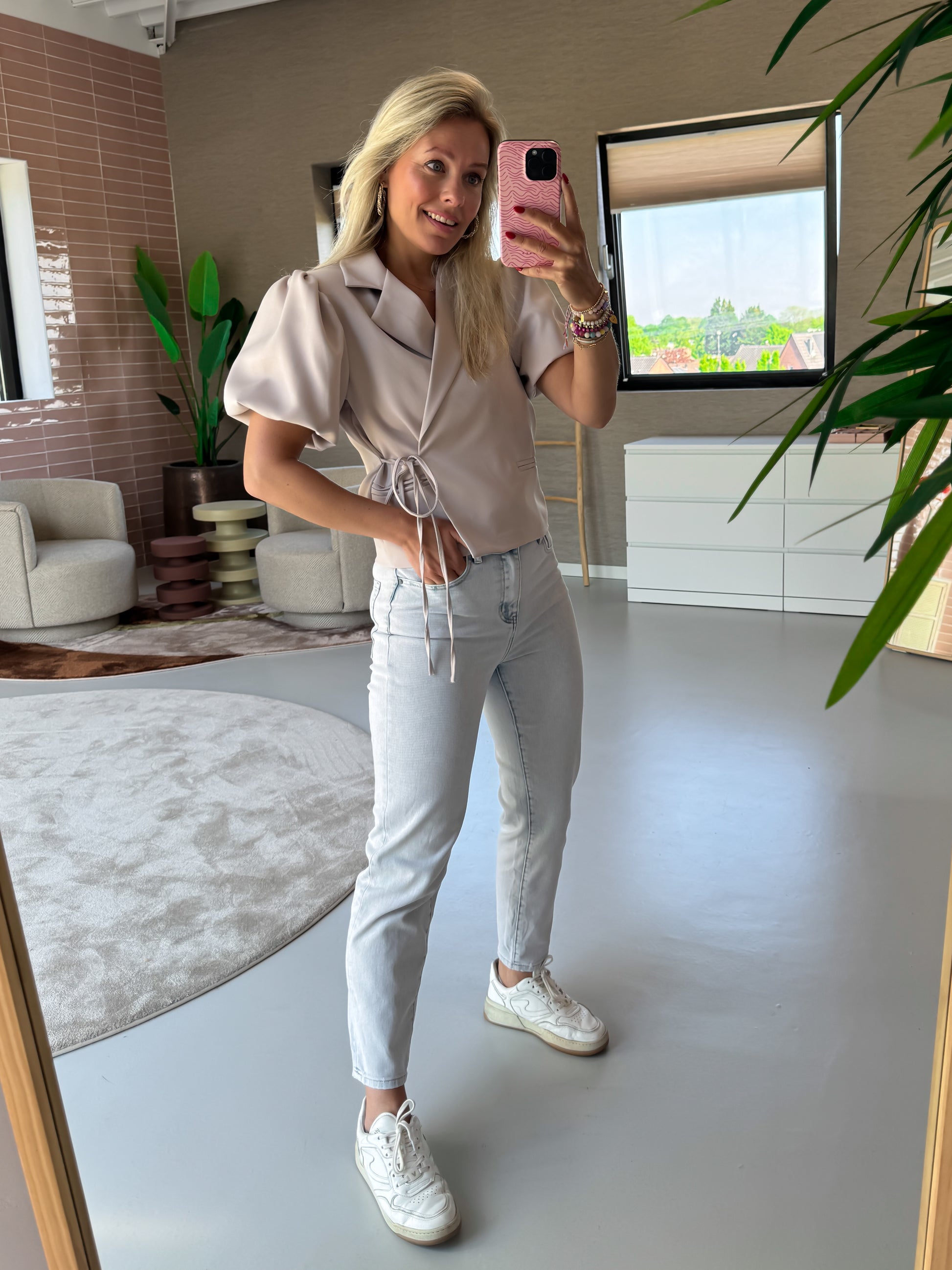 Blazer Marlijne Beige voor dames
