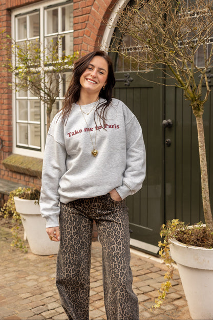 Sweater Paris Grijs voor dames