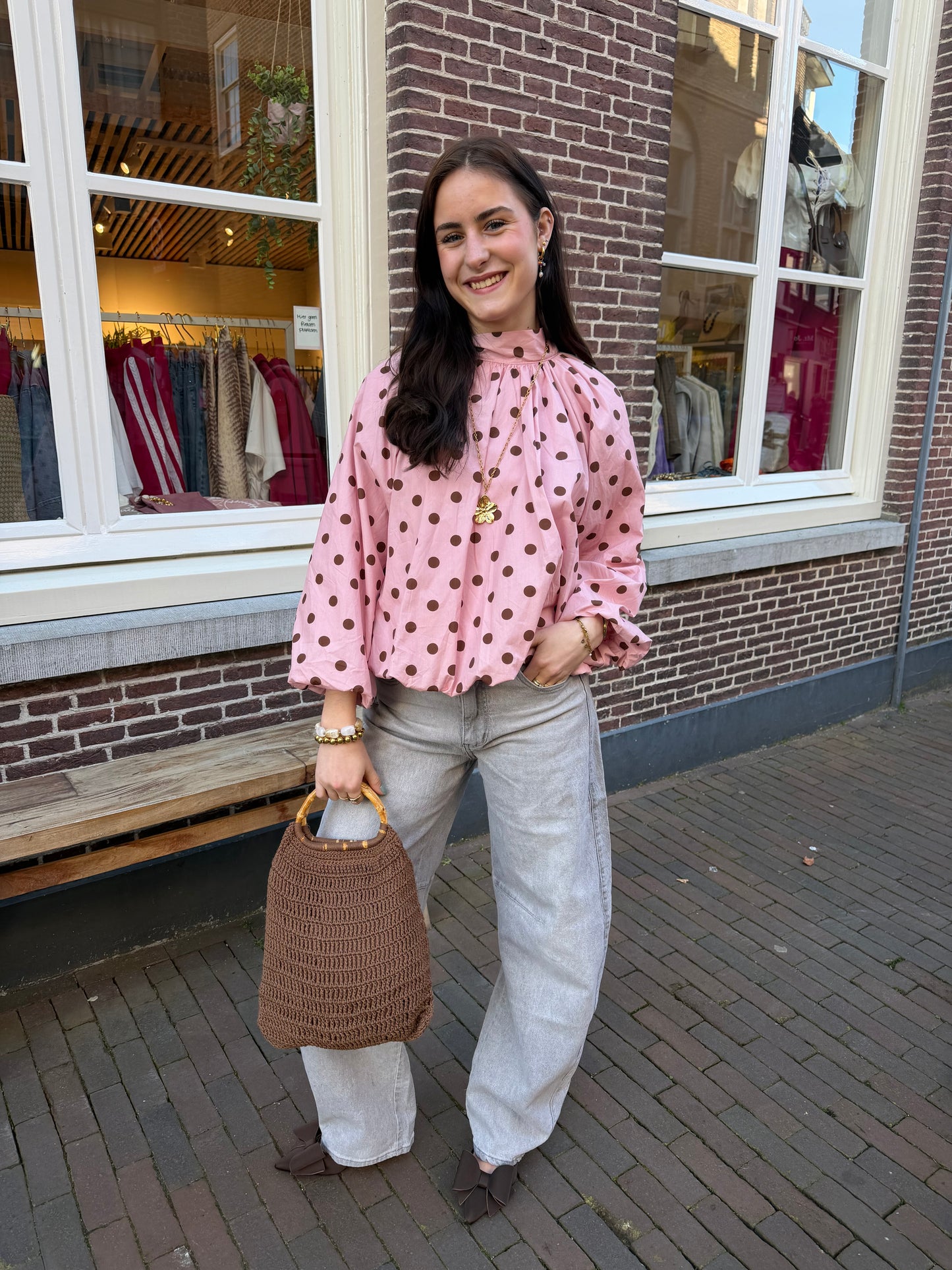 Blouse Tammy Roze voor dames