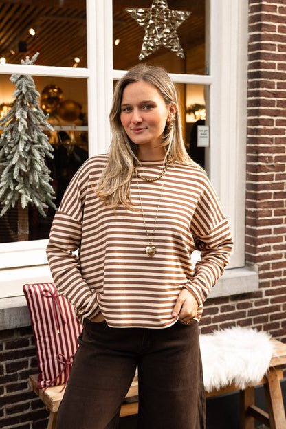 Top Florine Beige voor dames