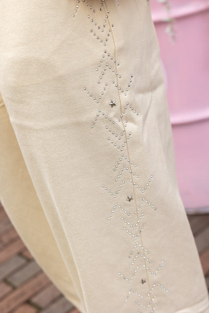 Jeans Payton Creamy White voor dames