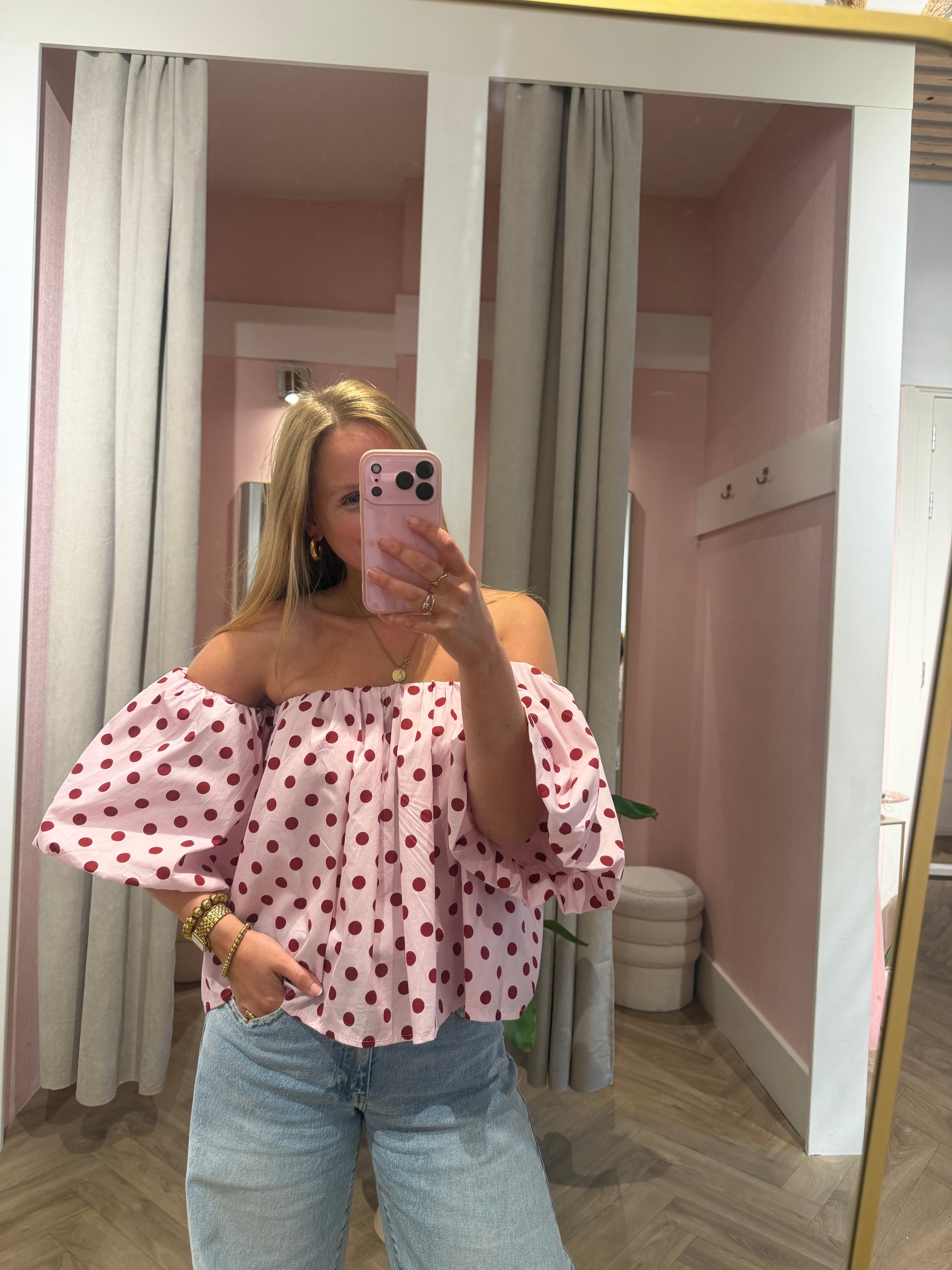 Blouse Stella Pink voor dames