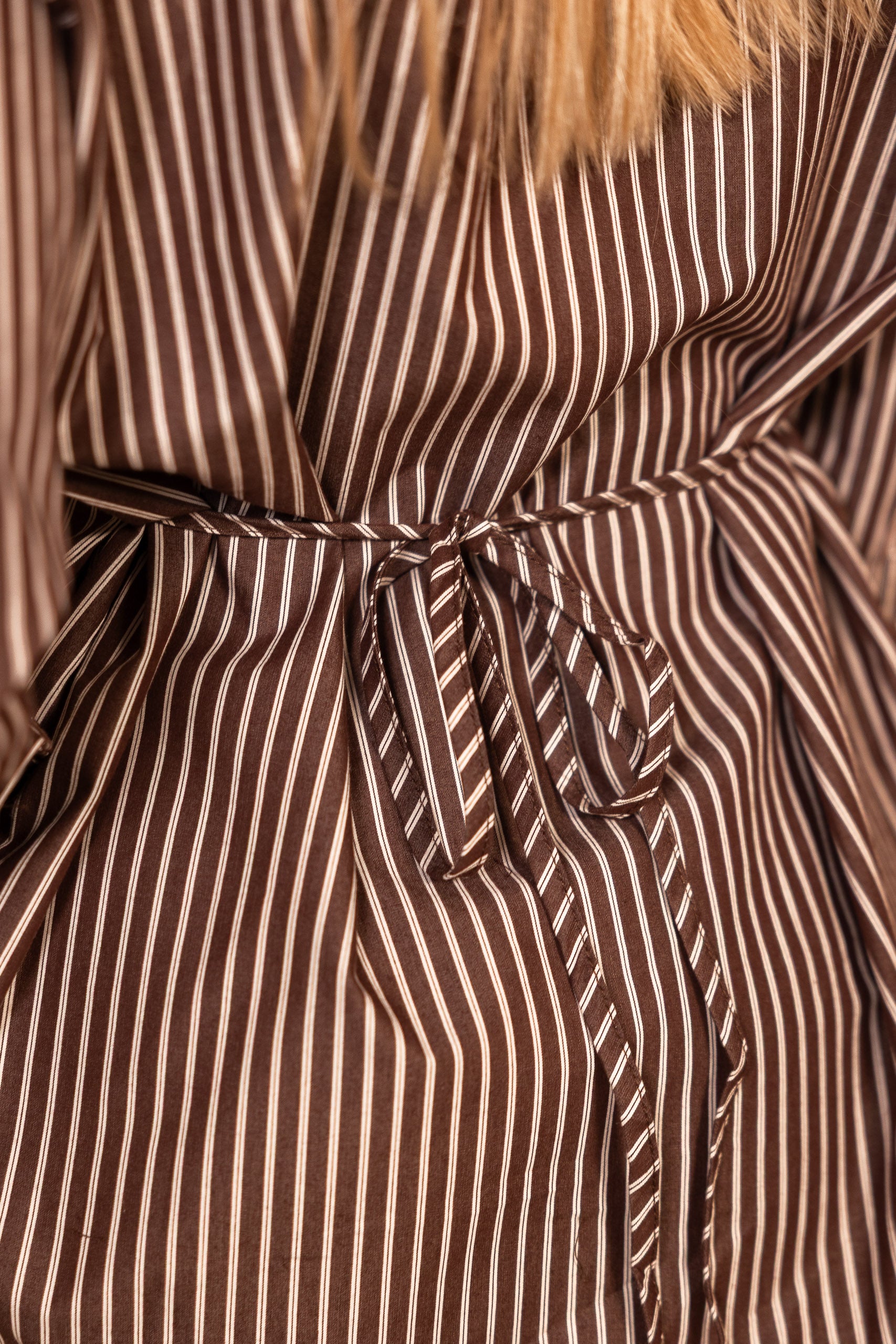 Blouse Audrey Bruin voor dames