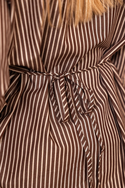 Blouse Audrey Bruin voor dames