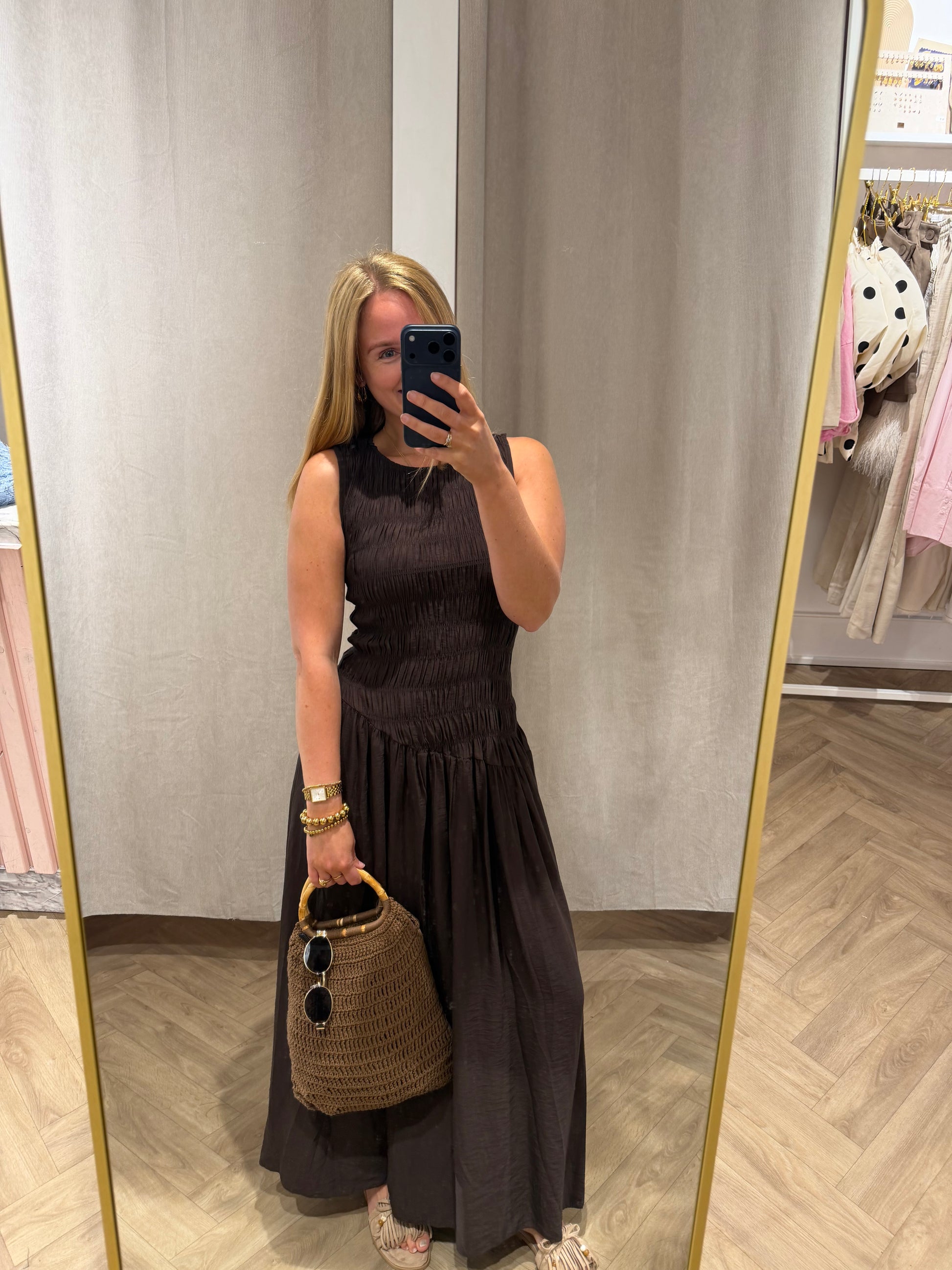 Dress Britt Brown voor dames