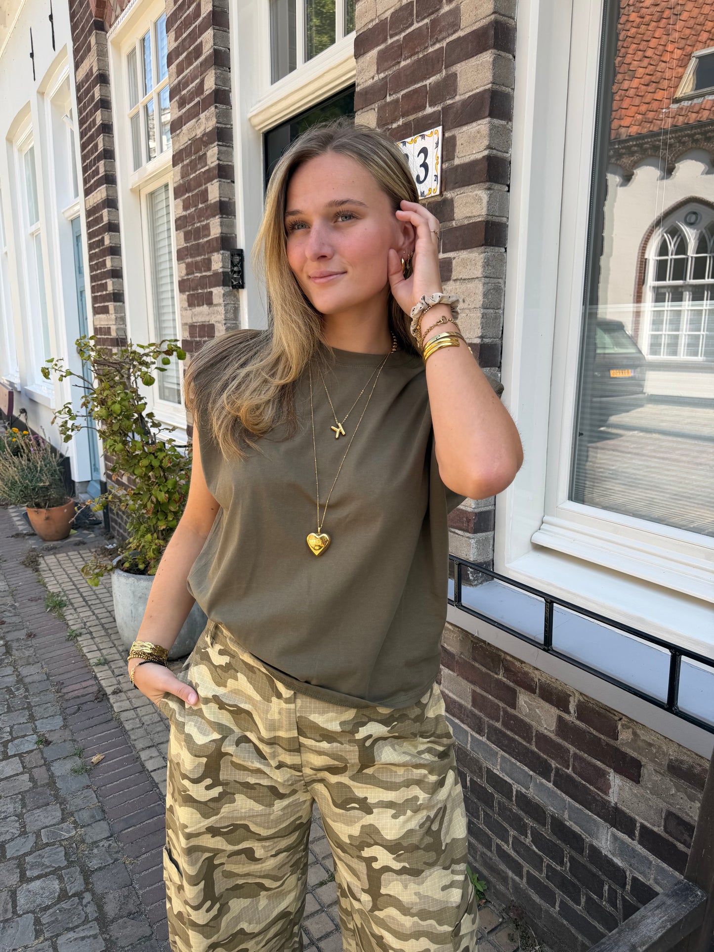 Top Lotte Green voor dames