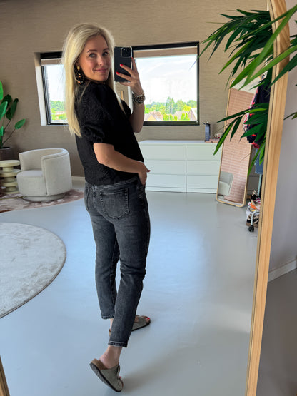 Top Elora Zwart voor dames