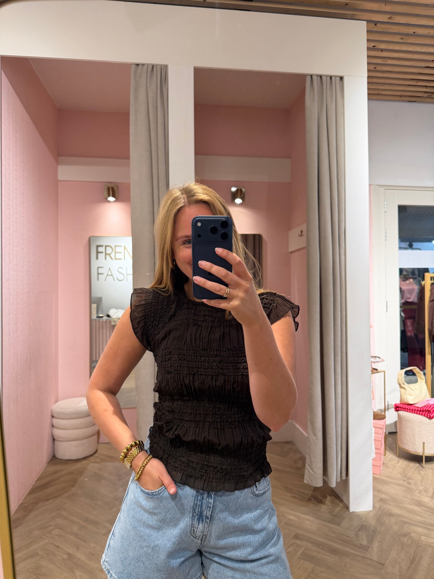 Top Nika Brown voor dames