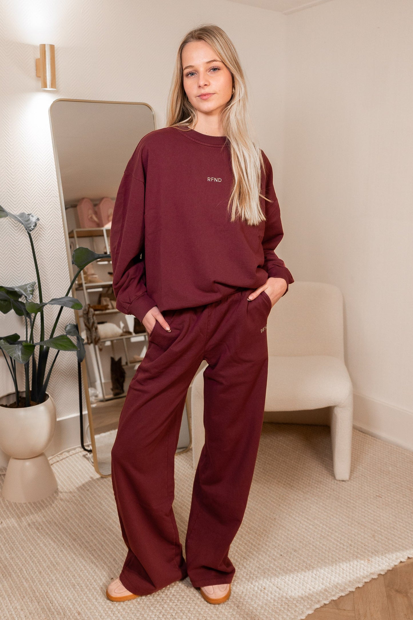 Broek Nova Plum voor dames