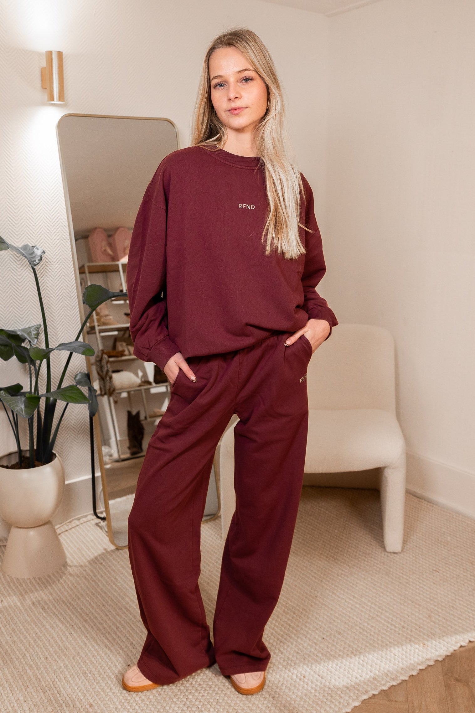 Broek Nova Plum voor dames