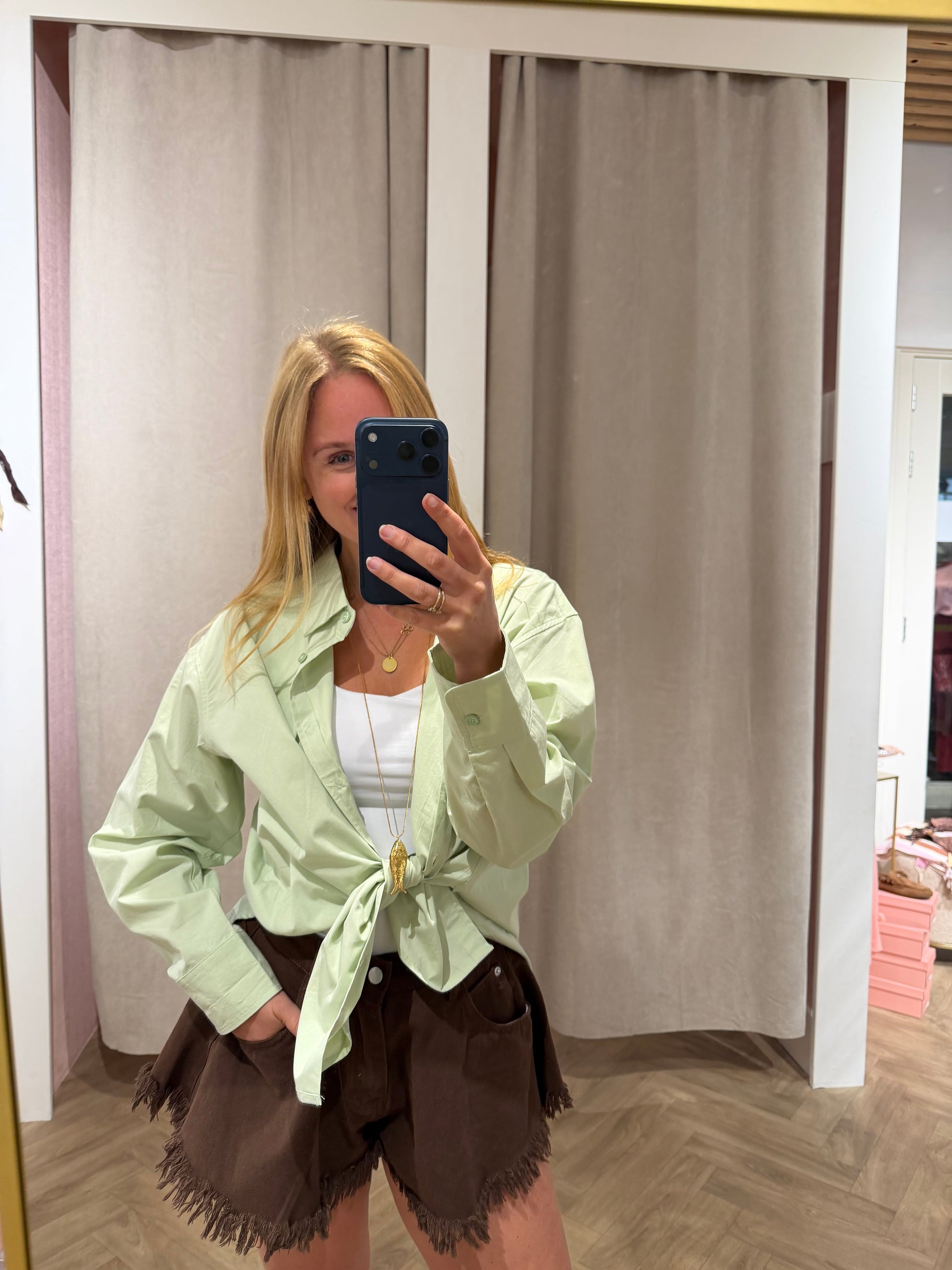 Blouse Leo Green voor dames