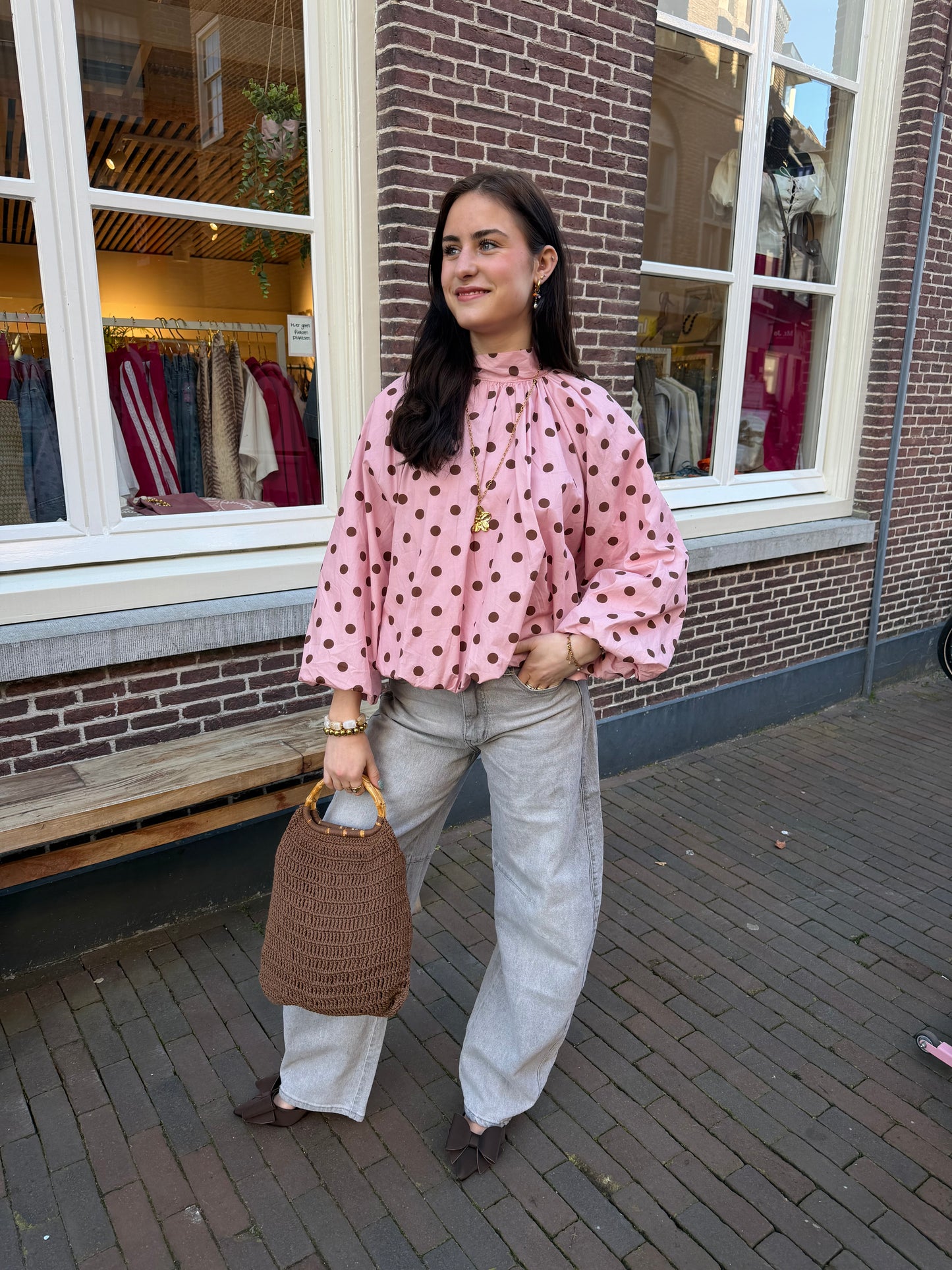 Blouse Tammy Roze voor dames