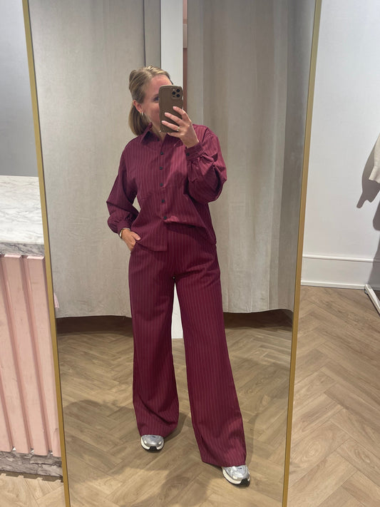 Broek Verina Bordeaux voor dames