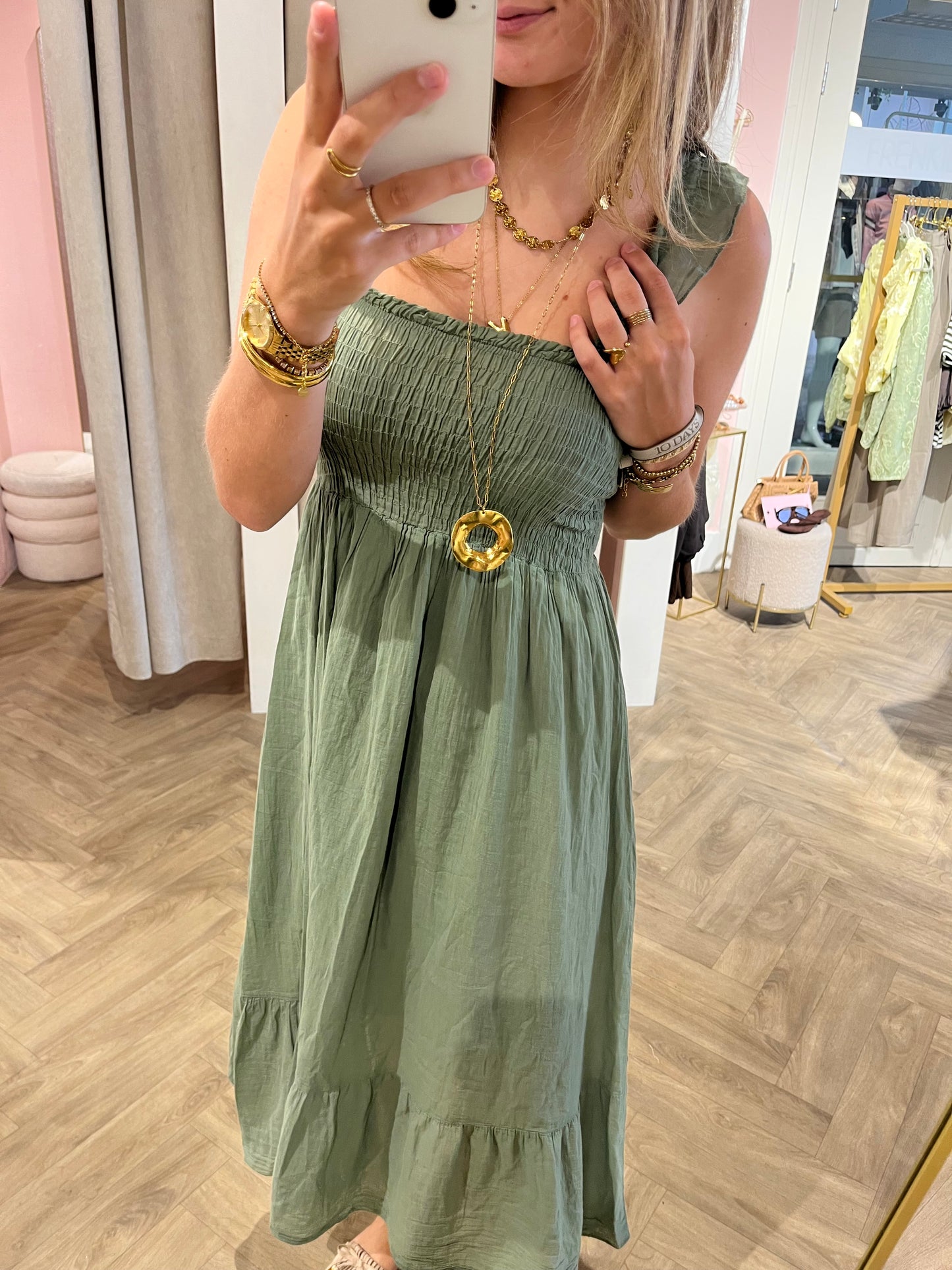 Jurk Lionne Green voor dames