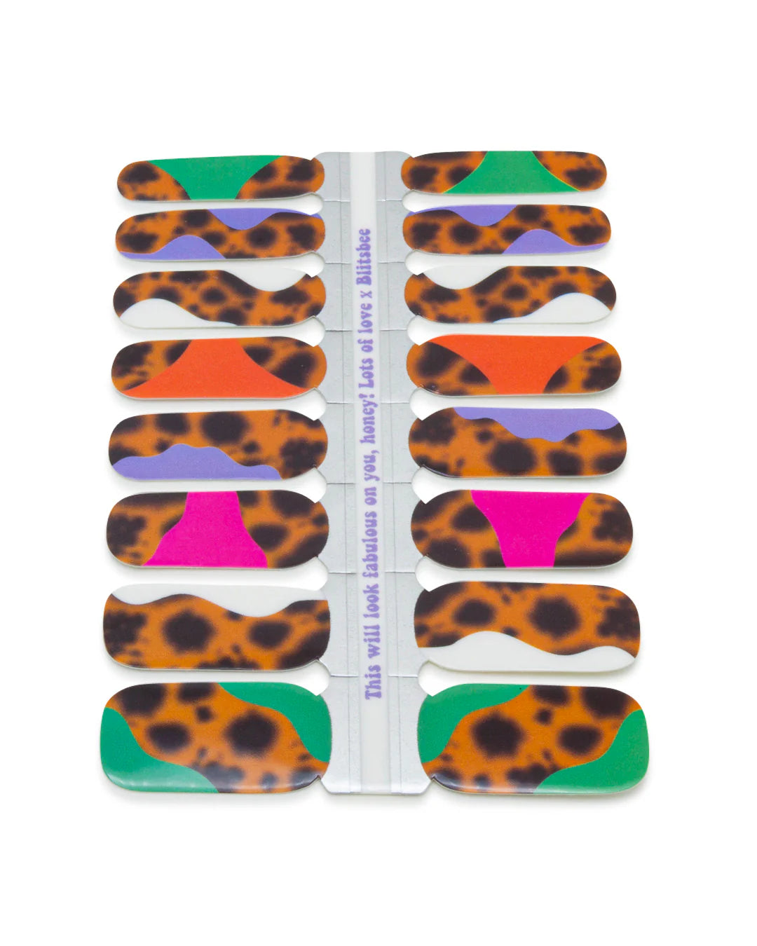 Blitsbee Feeling Fierce Nagelsticker voor dames