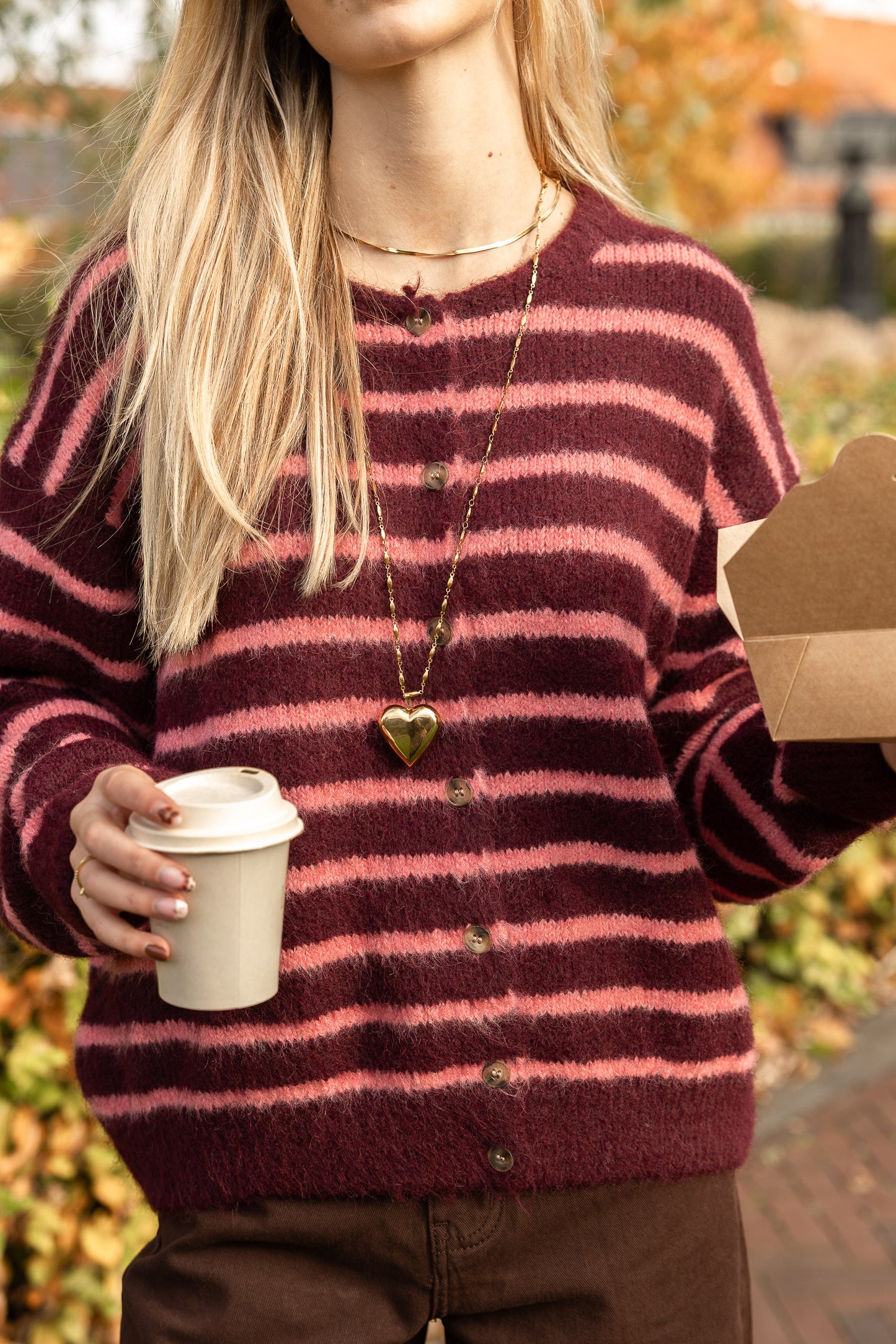 Vest Rosalie Bordeaux voor dames