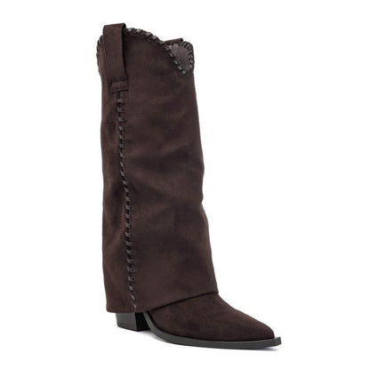 Boots Jade Overlay Brown voor dames