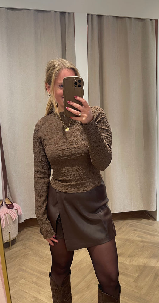 Top Amy Bruin voor dames