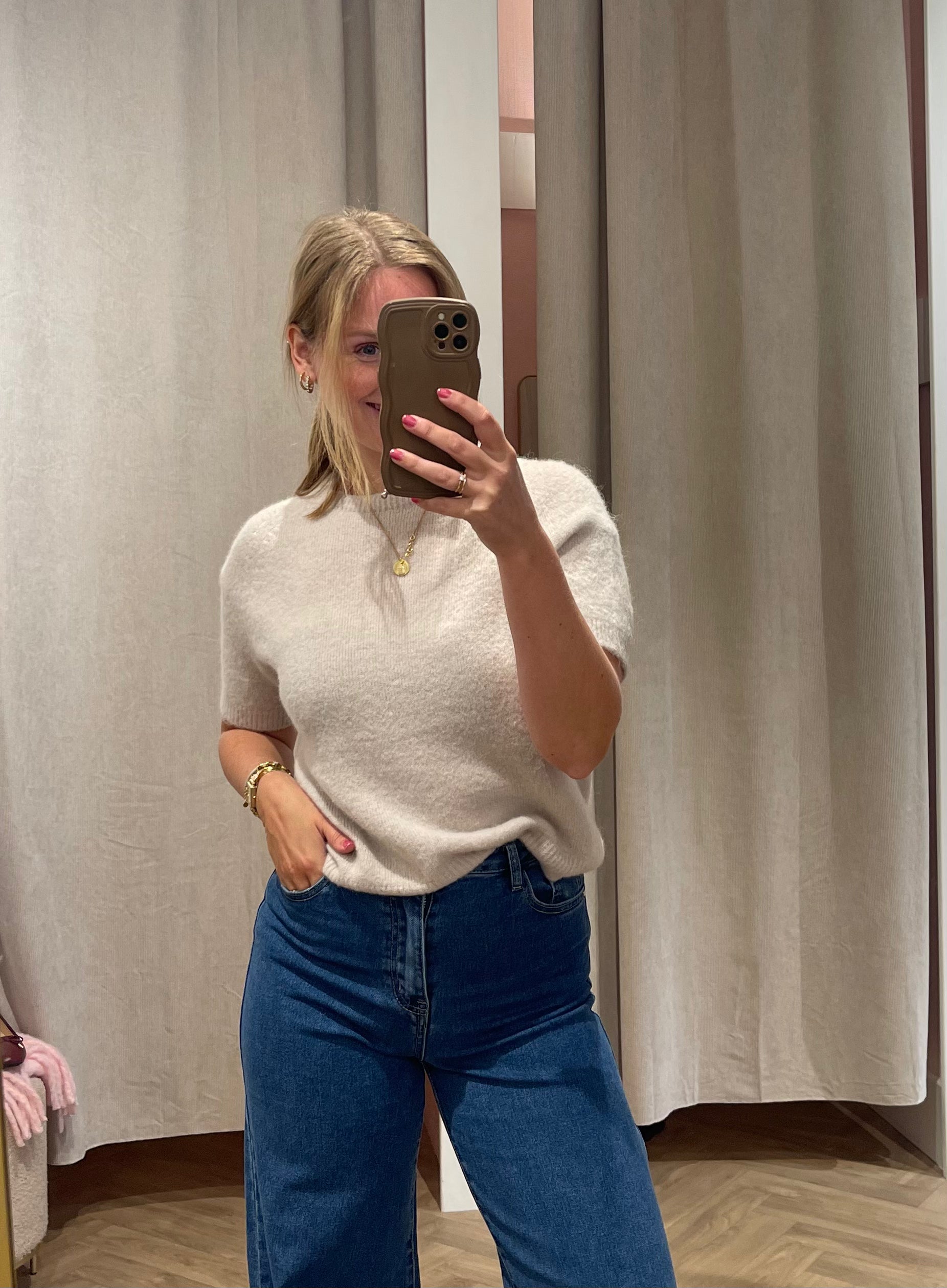 Trui Mels Beige voor dames