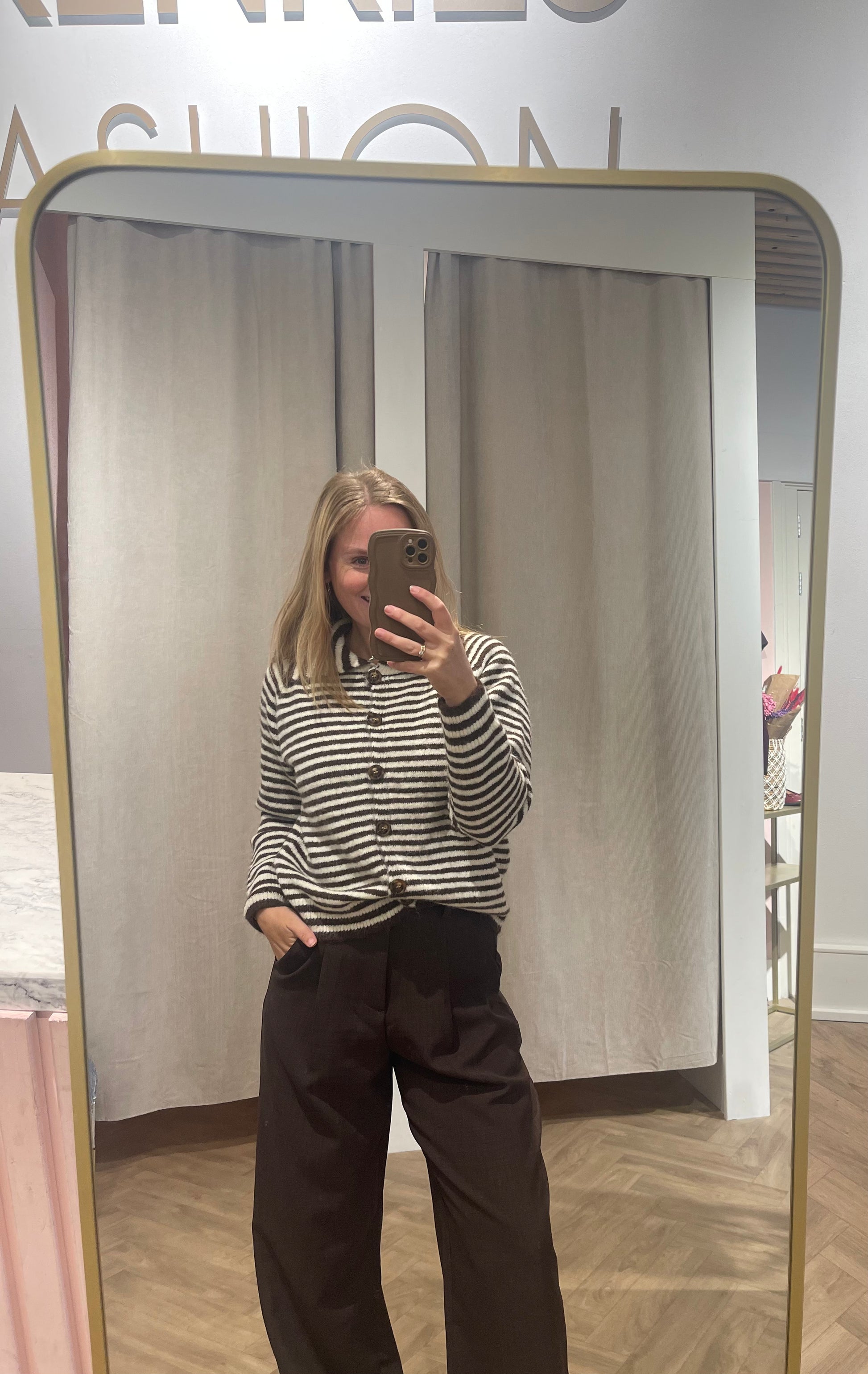 Vest Indy Streep voor dames