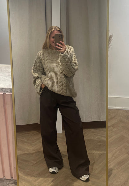 Trui Lizzy Taupe voor dames