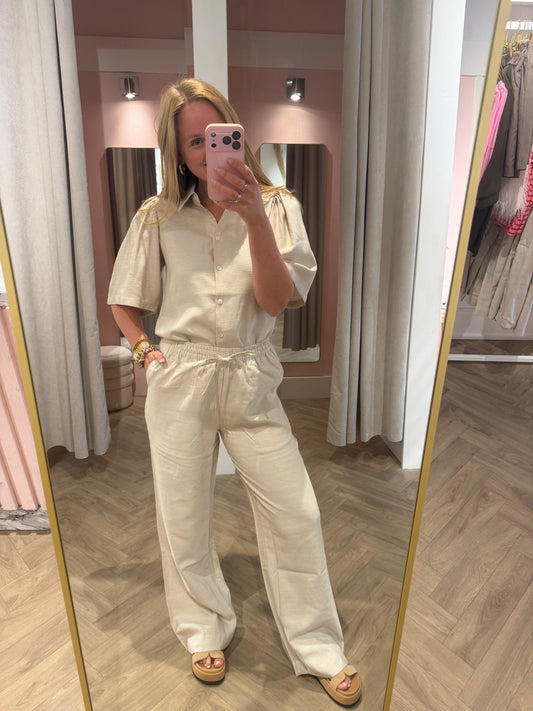 Pants Ella Beige voor dames