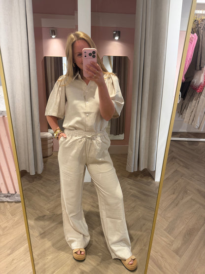 Pants Ella Beige voor dames