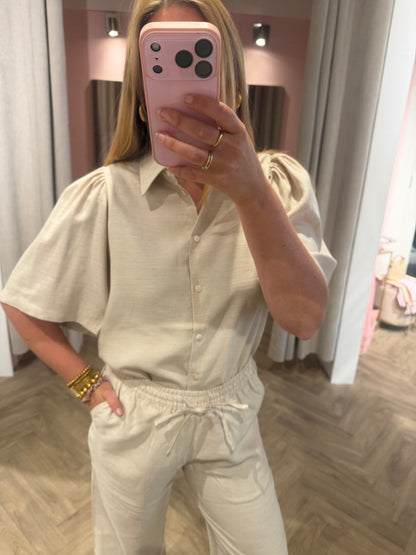 Blouse Ella Beige voor dames