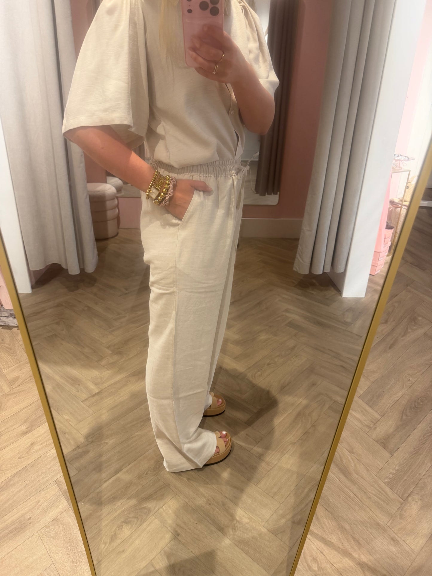 Pants Ella Beige voor dames