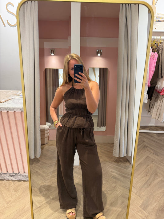 Pants Jip Brown voor dames