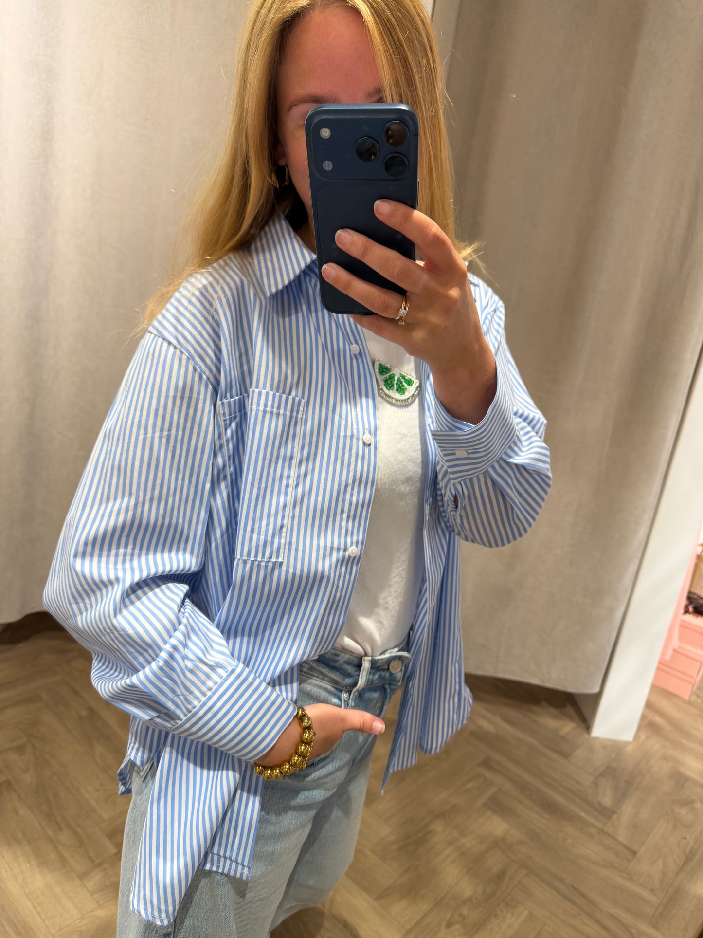 Blouse Nora Blue