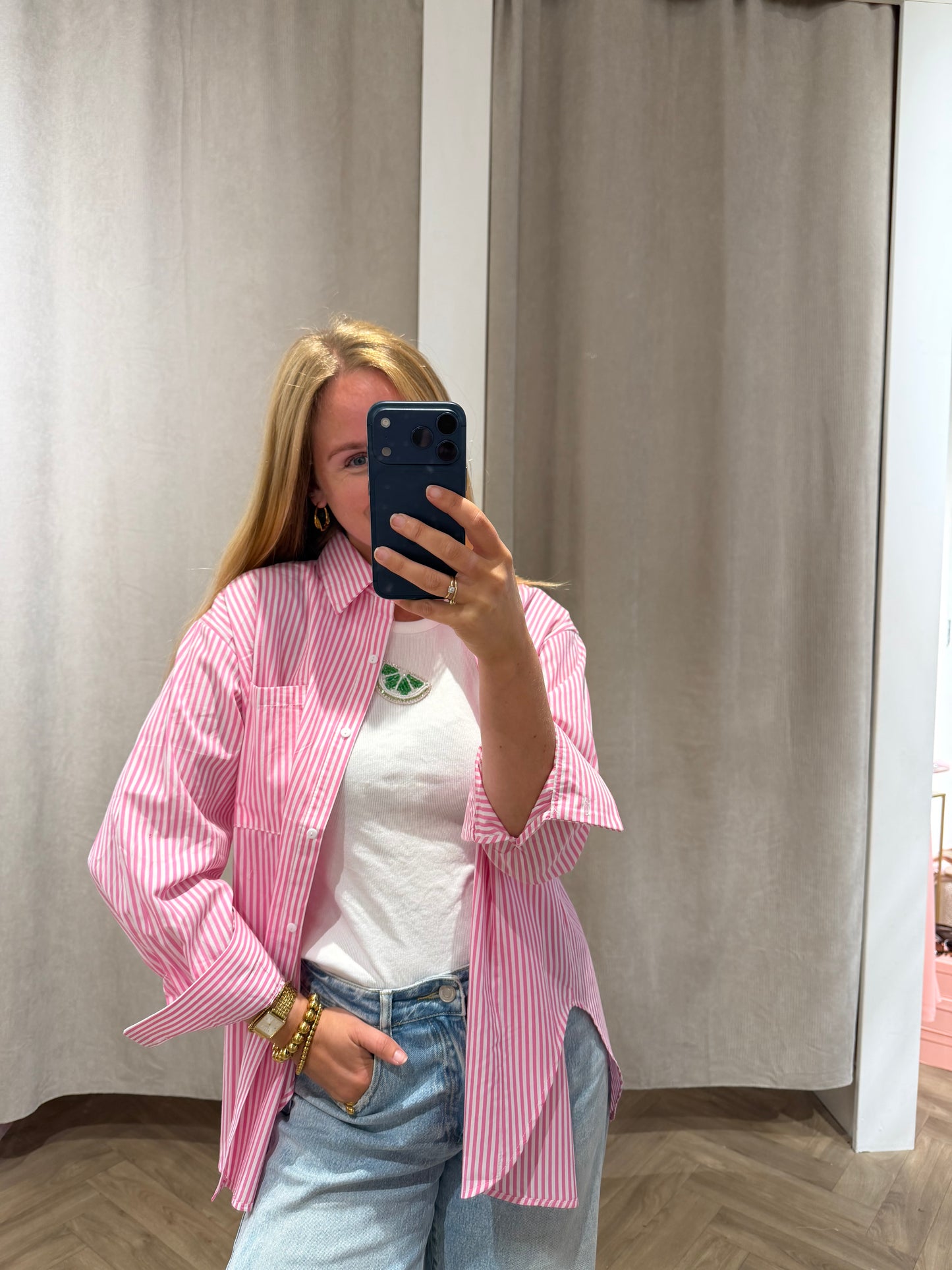 Blouse Nora Pink voor dames