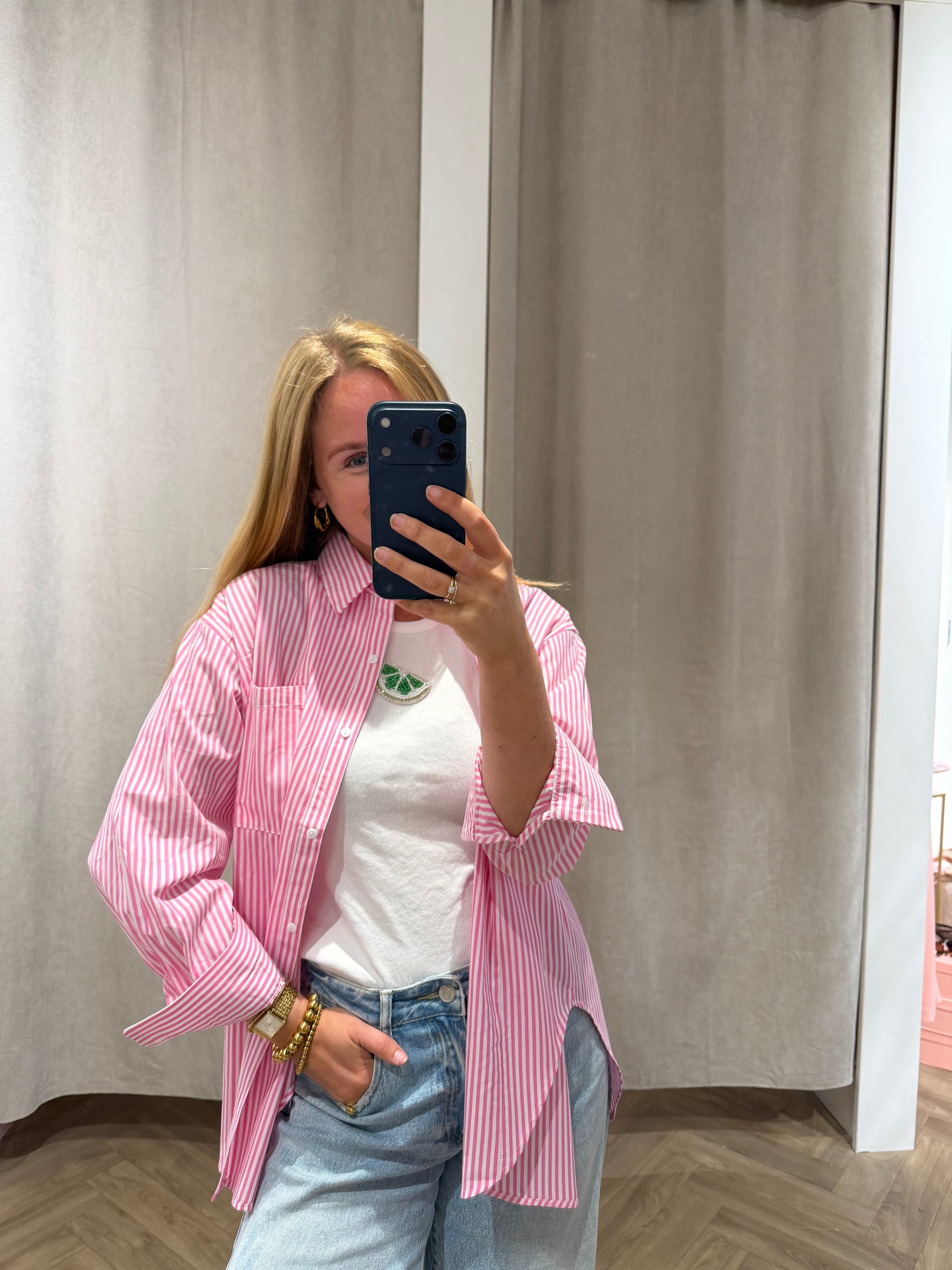 Blouse Nora Pink voor dames