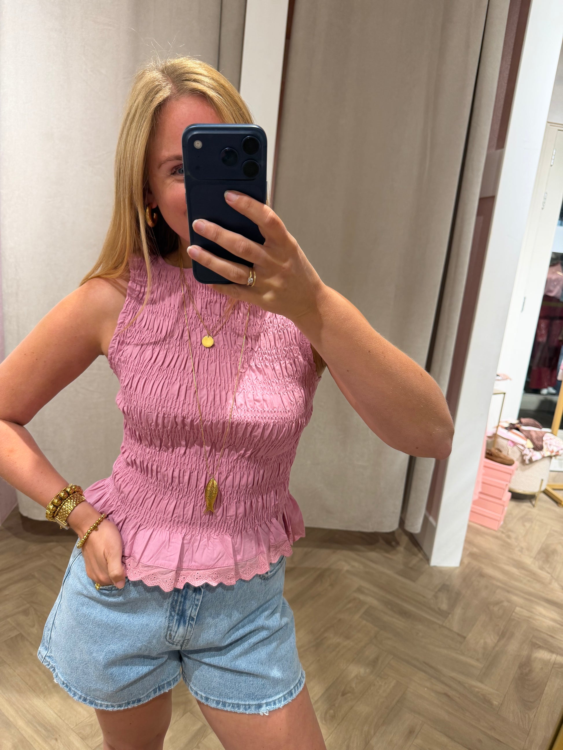 Top Lyse Roze voor dames