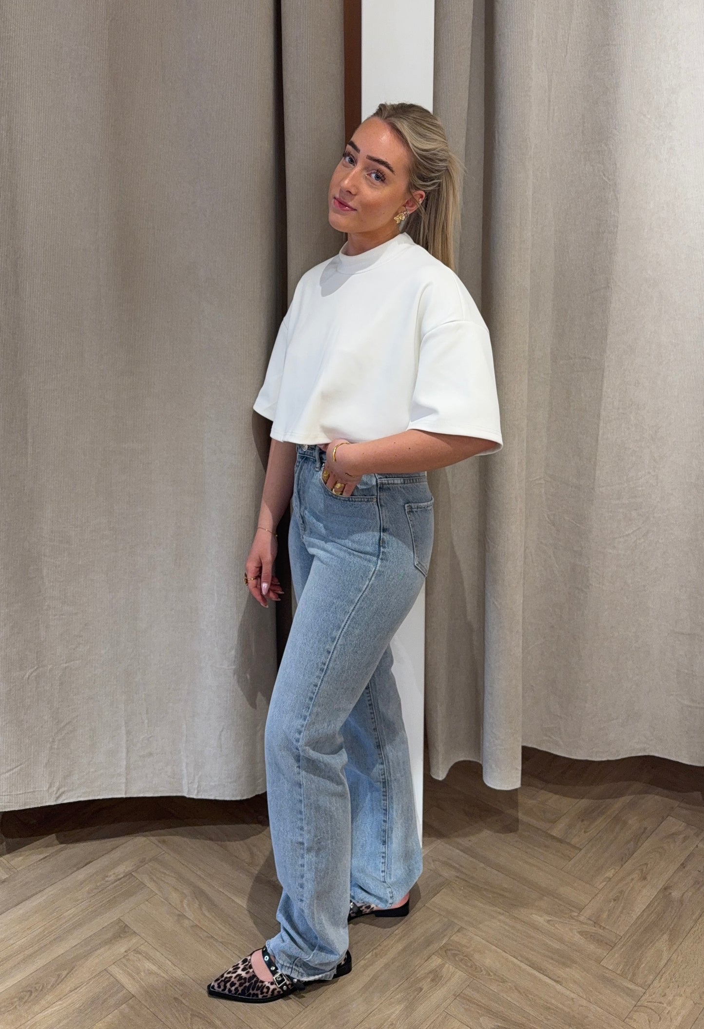 Jeans Tessa Straight voor dames
