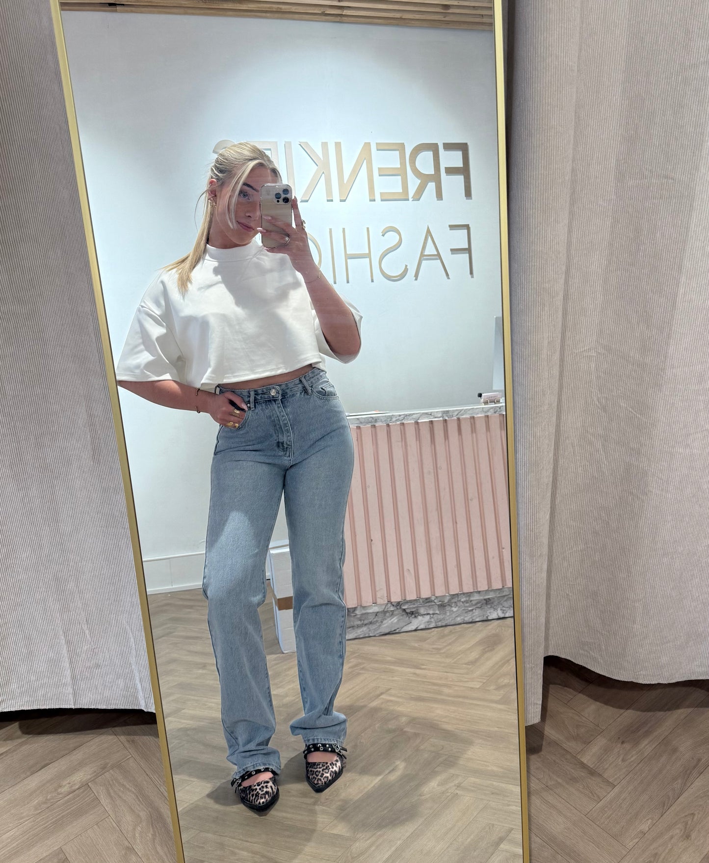Jeans Tessa Straight voor dames