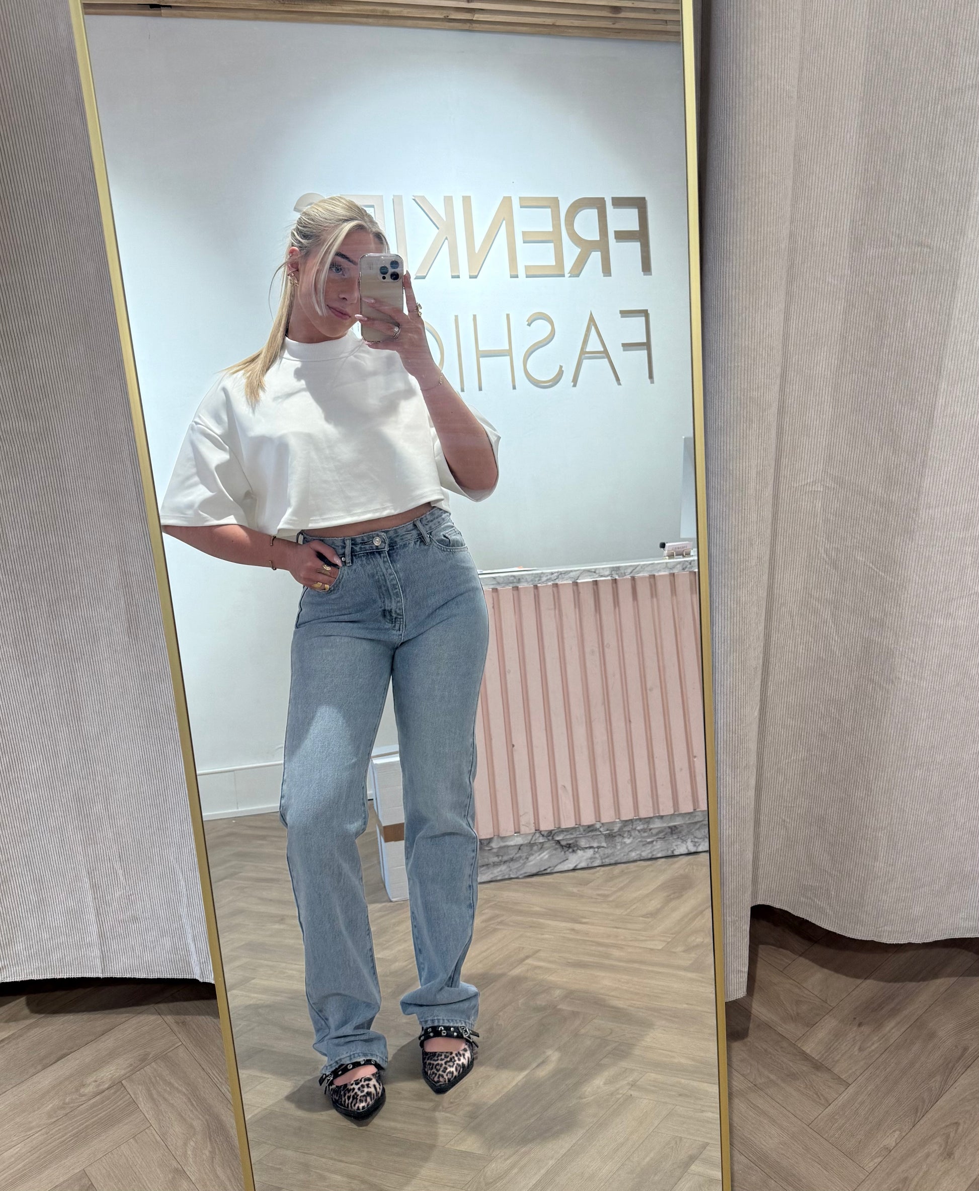 Jeans Tessa Straight voor dames