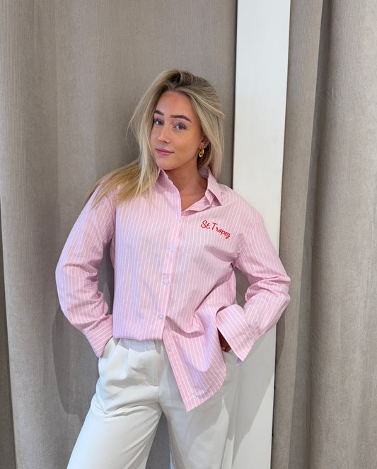 Blouse St Tropez Roze voor dames