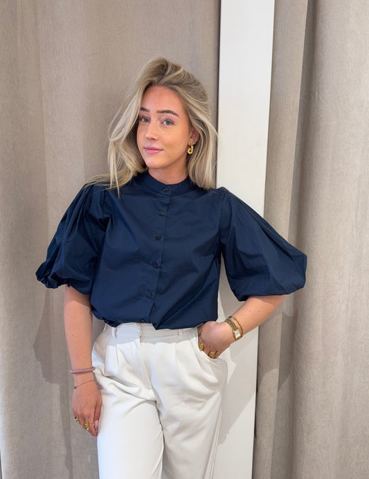 Blouse Titia Navy voor dames