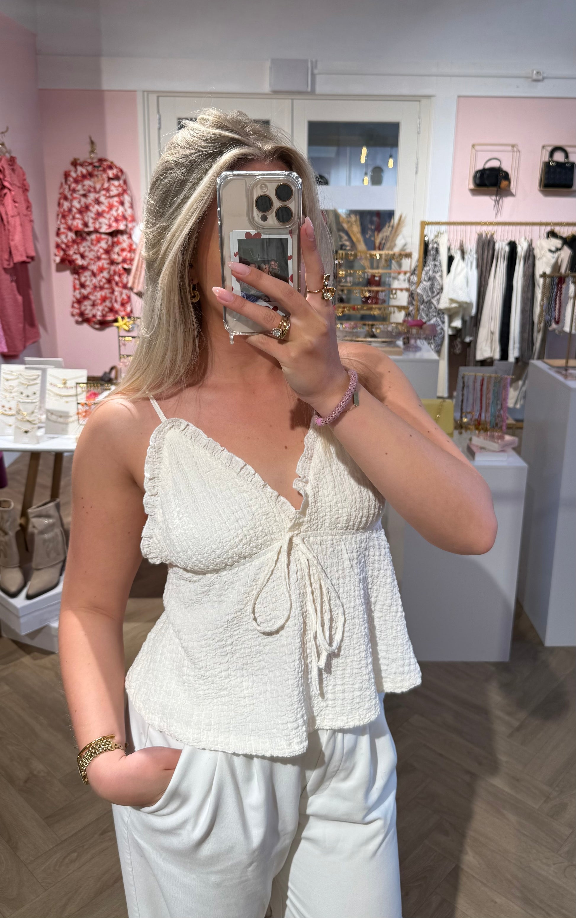 Top Alisha Wit voor dames