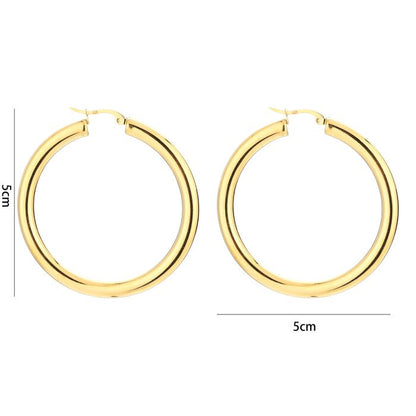 Oorbel Twist Gold voor dames