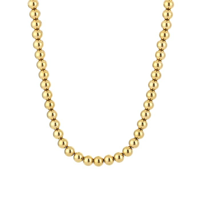 Necklace Beads Gold voor dames