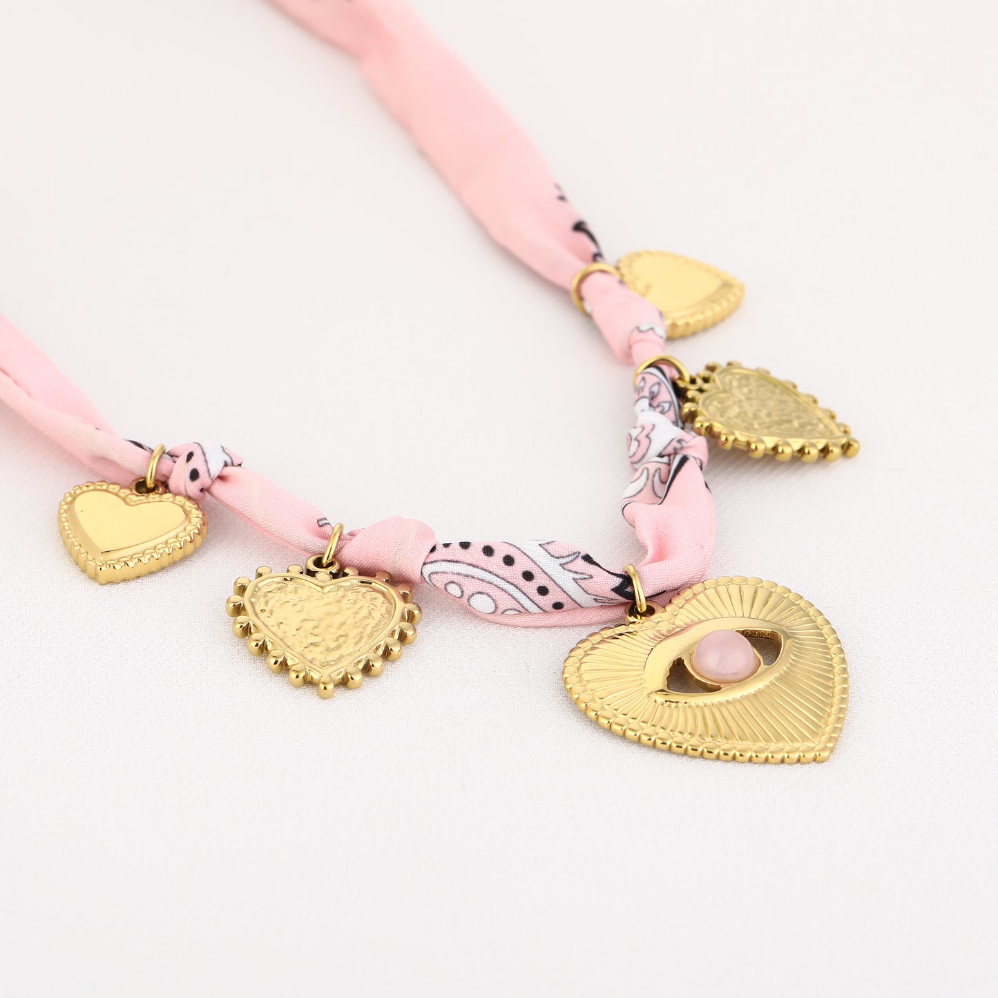 Bedelketting Heart Roze voor dames