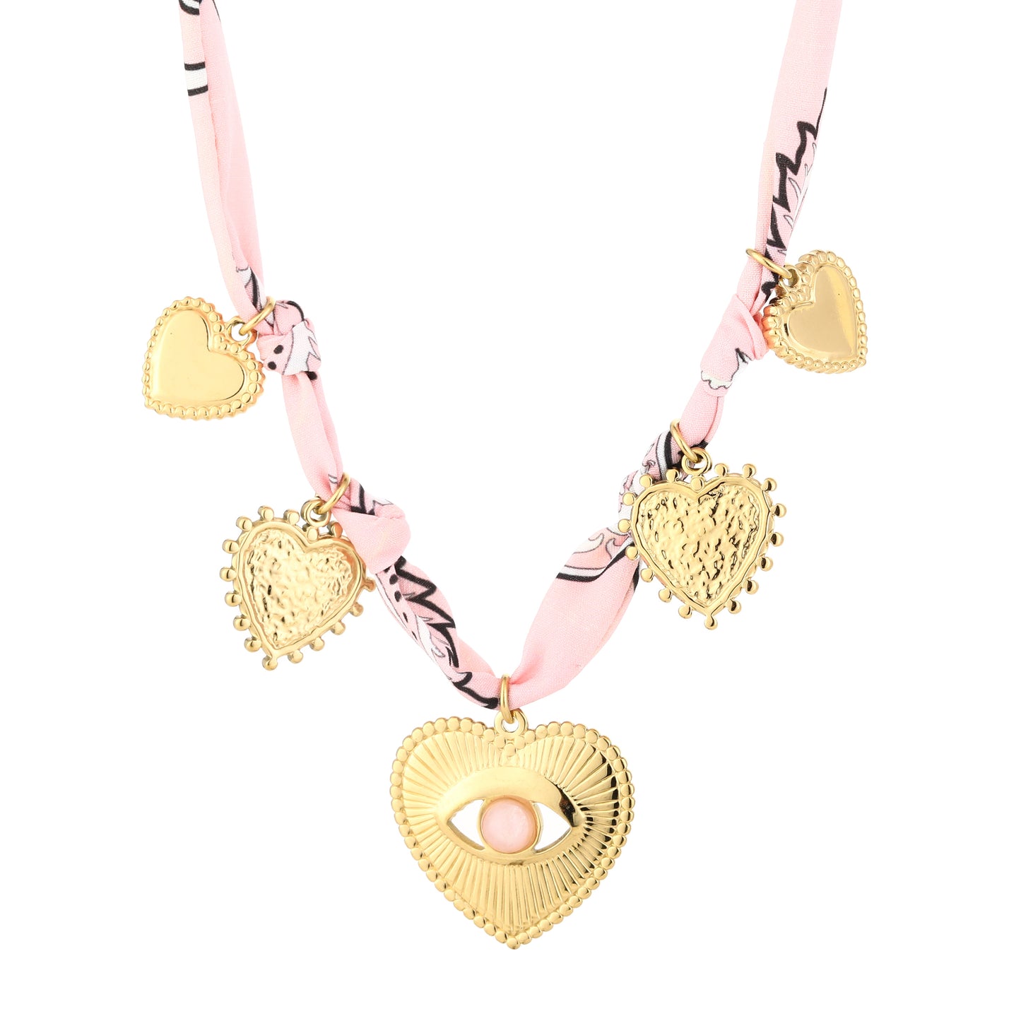 Bedelketting Heart Roze voor dames