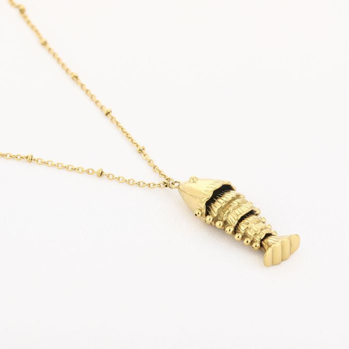 Ketting Fish Gold voor dames