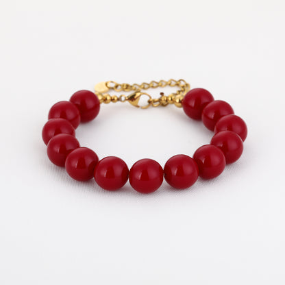 Armband Kelly Bordeaux voor dames
