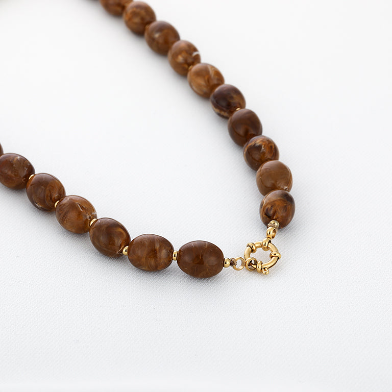 Ketting Daantje Bruin voor dames