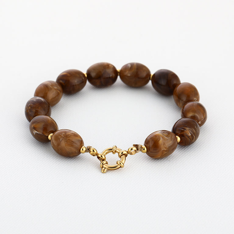 Armband Ellemijn Bruin voor dames